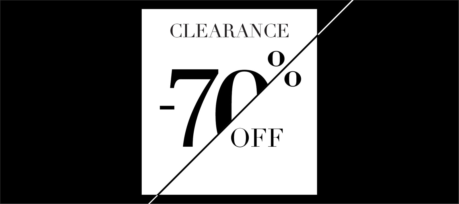 Clearance Collection