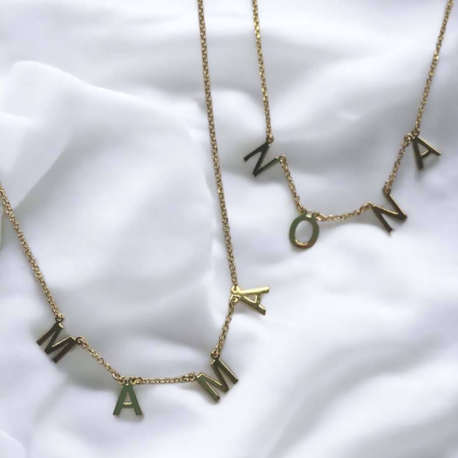 Vernus | Mama Necklace | Gold Plated 925 Silver