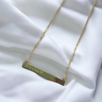 Vernus | I'ts a Boy Necklace | Gold Plated 925 Silver