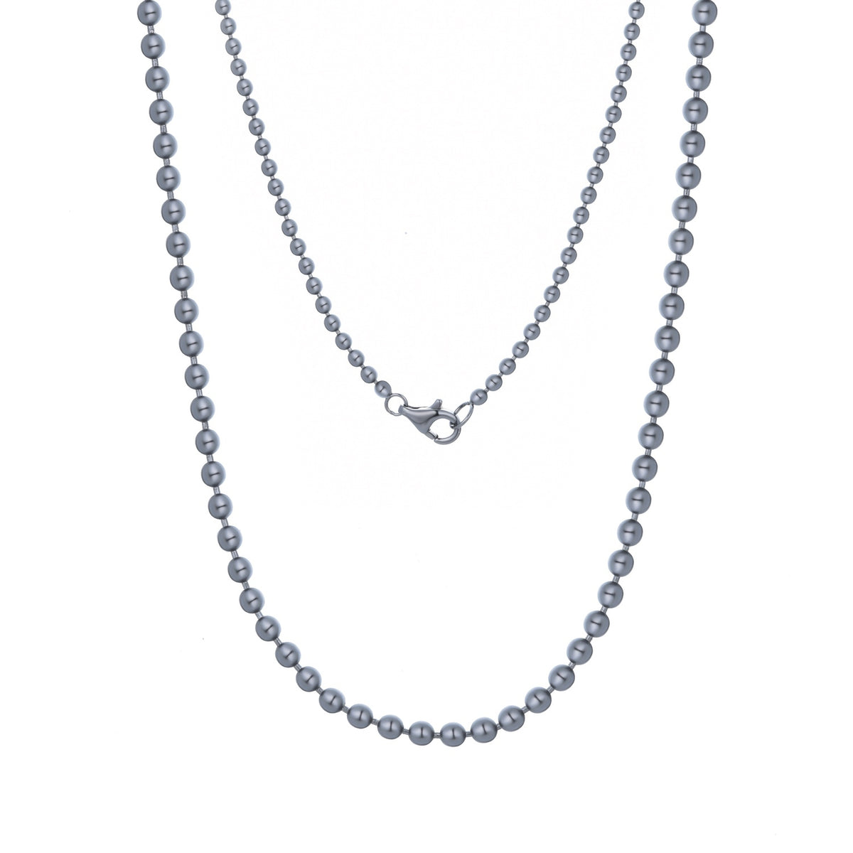 AEON II | Los Angeles Chain Necklace | Black Rhodium Plated 925 Silver