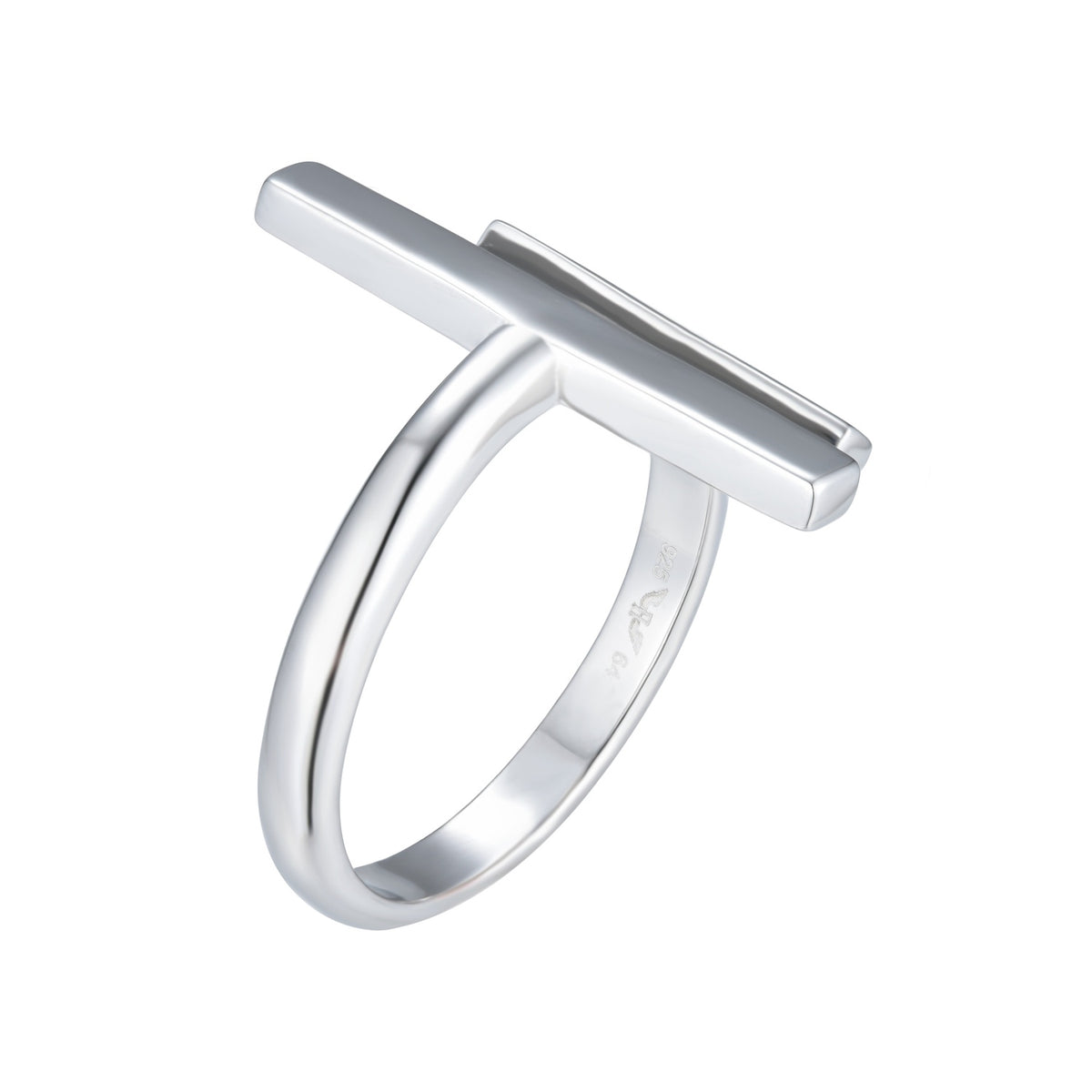 AEON II | Philadelphia Ring | Rhodium Plated 925 Silver