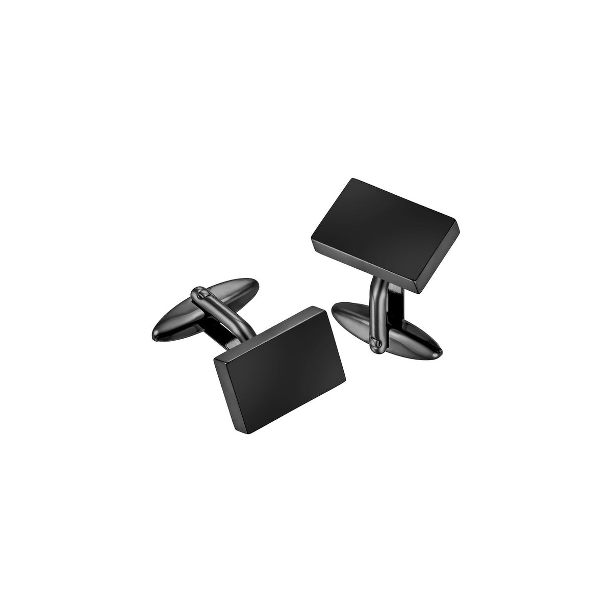 Aeon | Edinburgh Cufflinks | Gunmetal Plated Stainless Steel