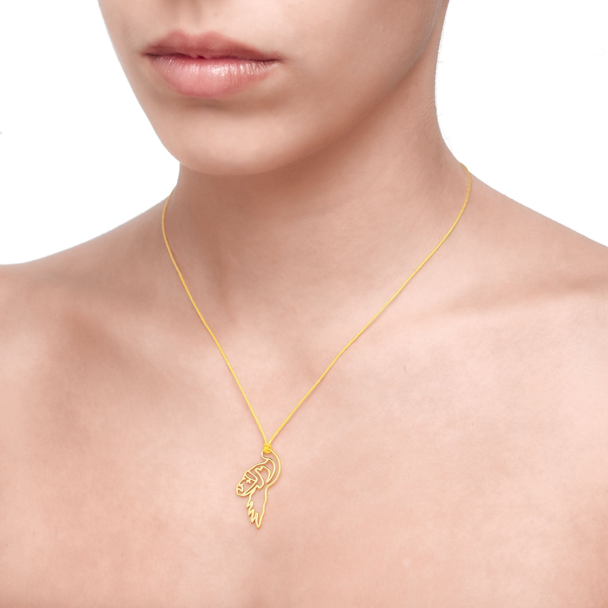 Heroes 1821 | THEODOROS KOLOKOTRONIS Pendant | 14K Gold Plated 925 Silver