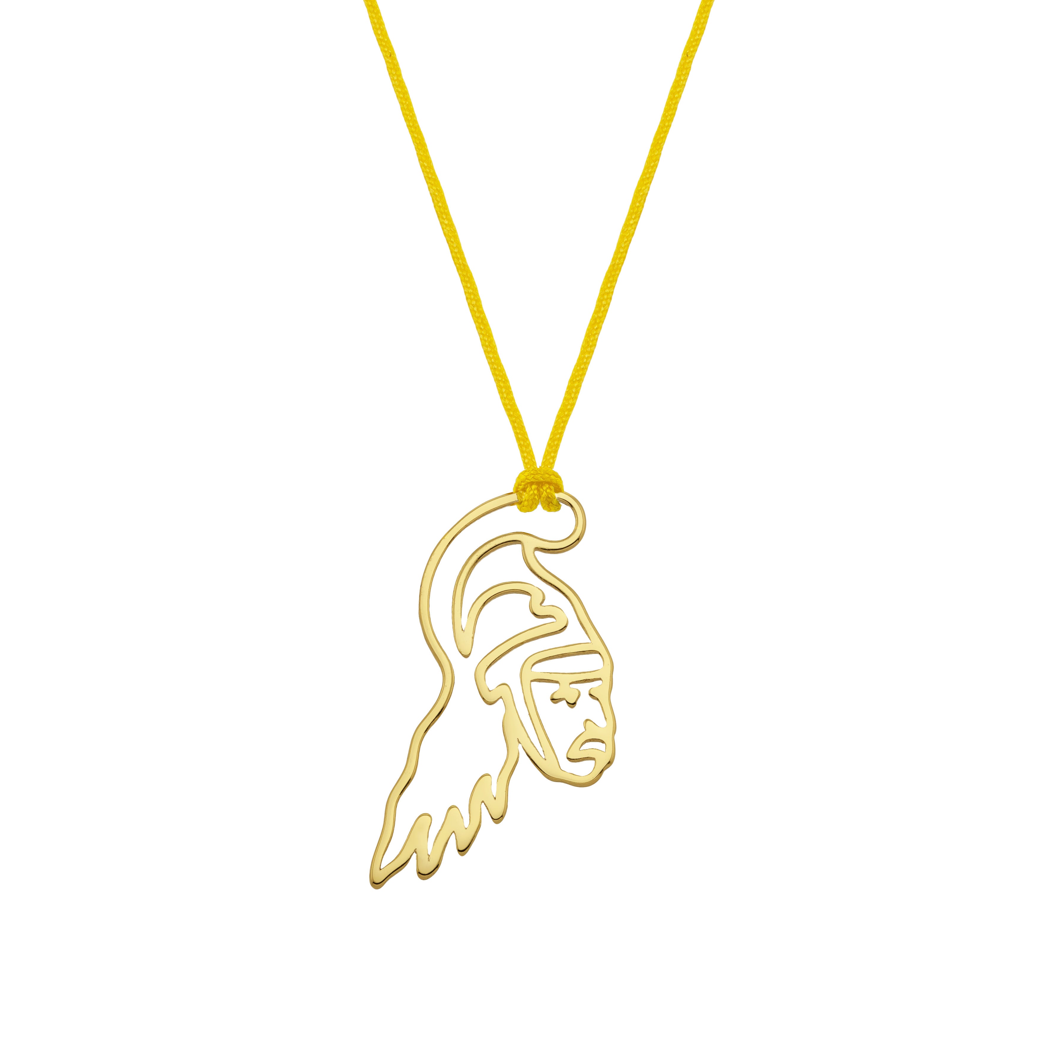 Heroes 1821 | THEODOROS KOLOKOTRONIS Pendant | 14K Gold Plated 925 Silver