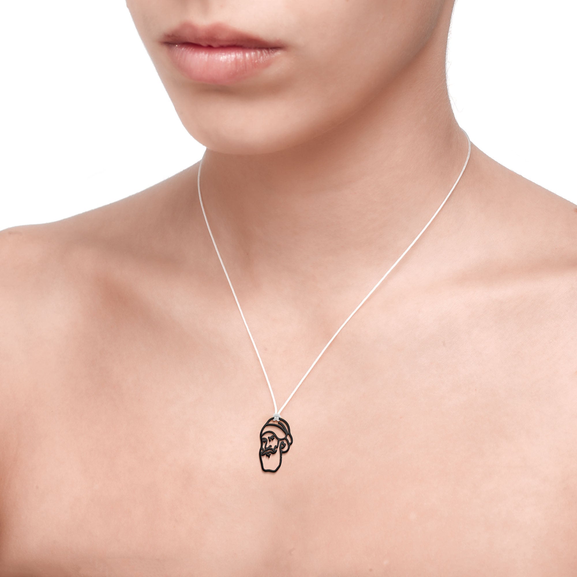 Heroes 1821 | GRIGORIOS PAPAFLESSAS Pendant | Black Rhodium Plated 925 Silver