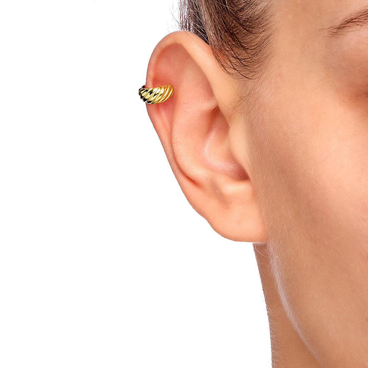 Poena | Damavand Earclip | 14K Gold Plated 925 Silver
