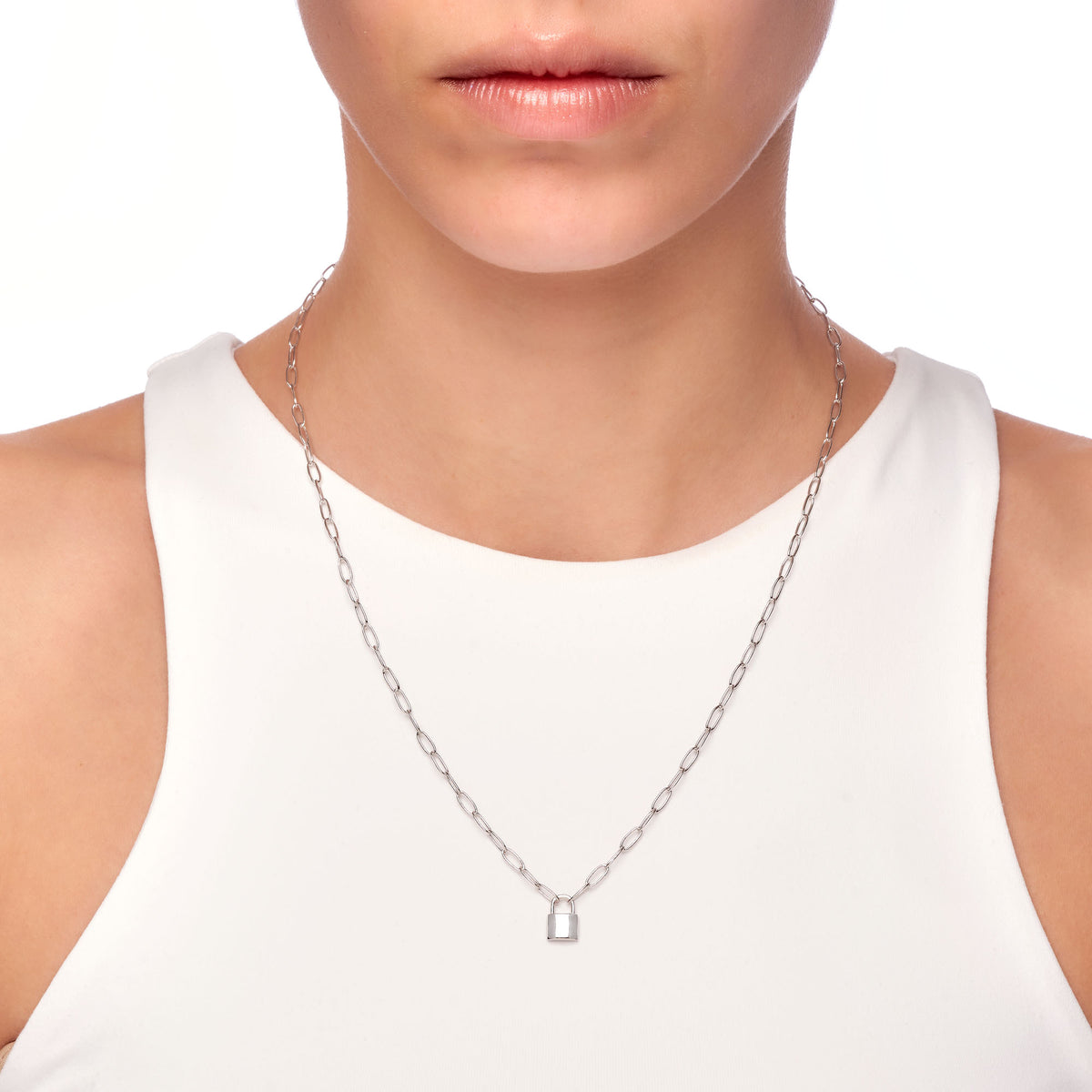 Love Collcetion | Kalukoi Necklace | White Rhodium Plated 925 Silver
