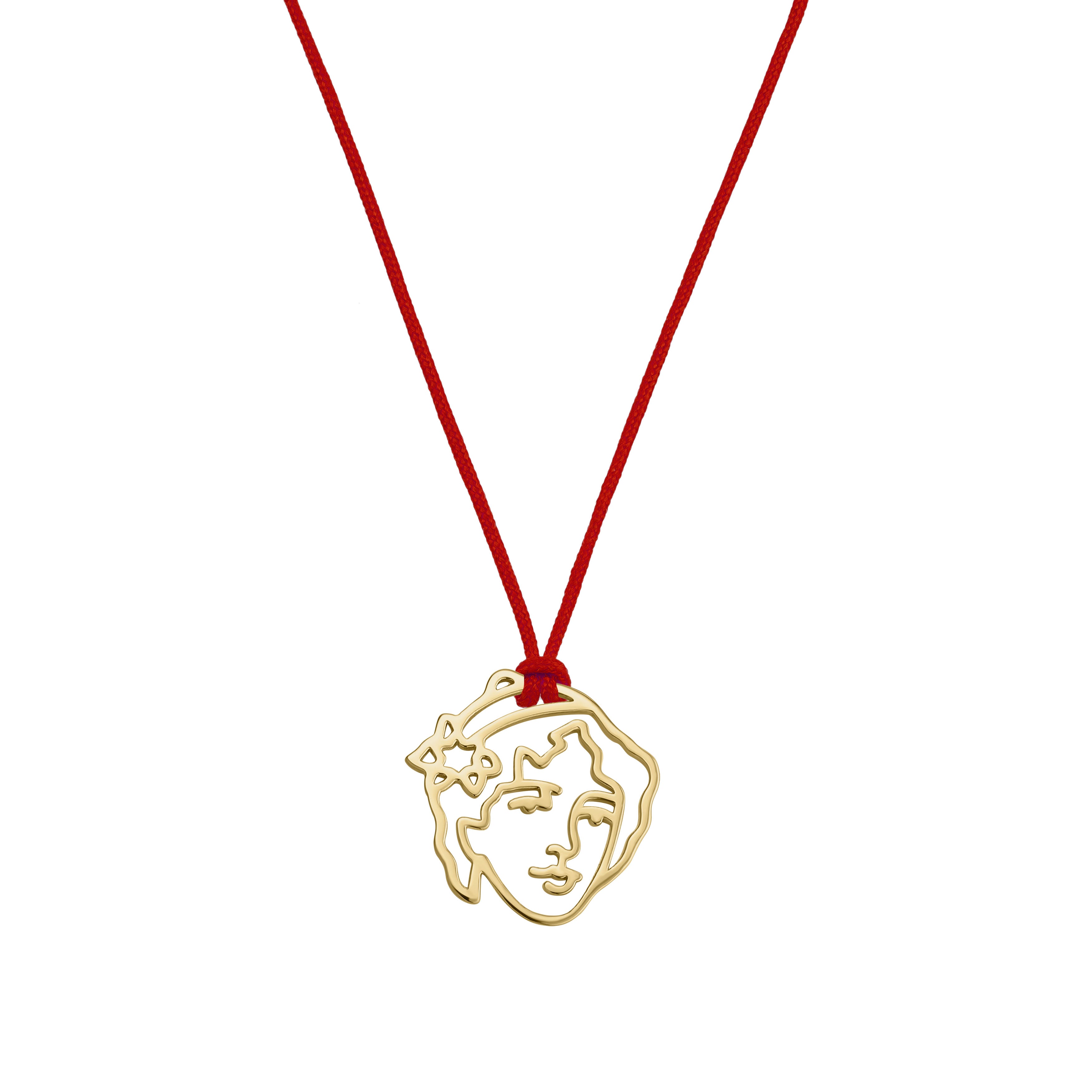 Heroes 1821 | MANDO MAVROGENOUS Pendant | 14K Gold Plated 925 Silver