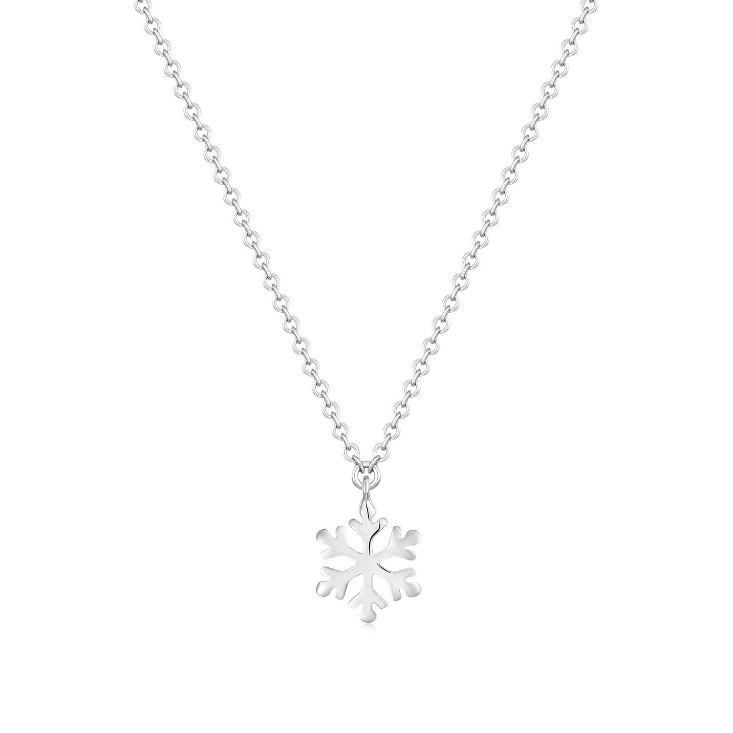 Mellonia | Oleander Necklace | White Rhodium Plated 925 Silver