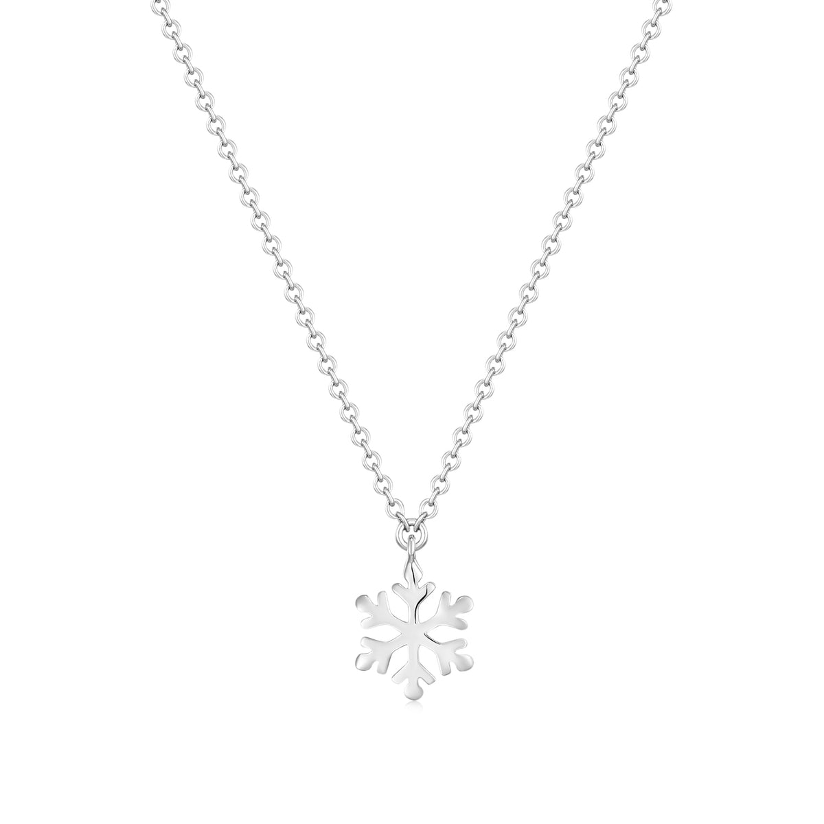 Mellonia | Oleander Necklace | White Rhodium Plated 925 Silver