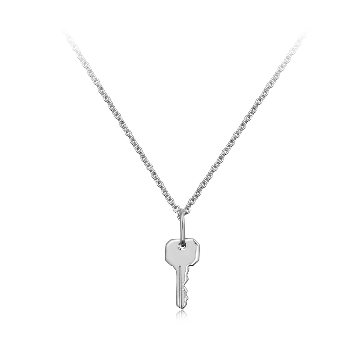 Love Collection | Kiawe Necklace | White Rhodium Plated 925 Silver