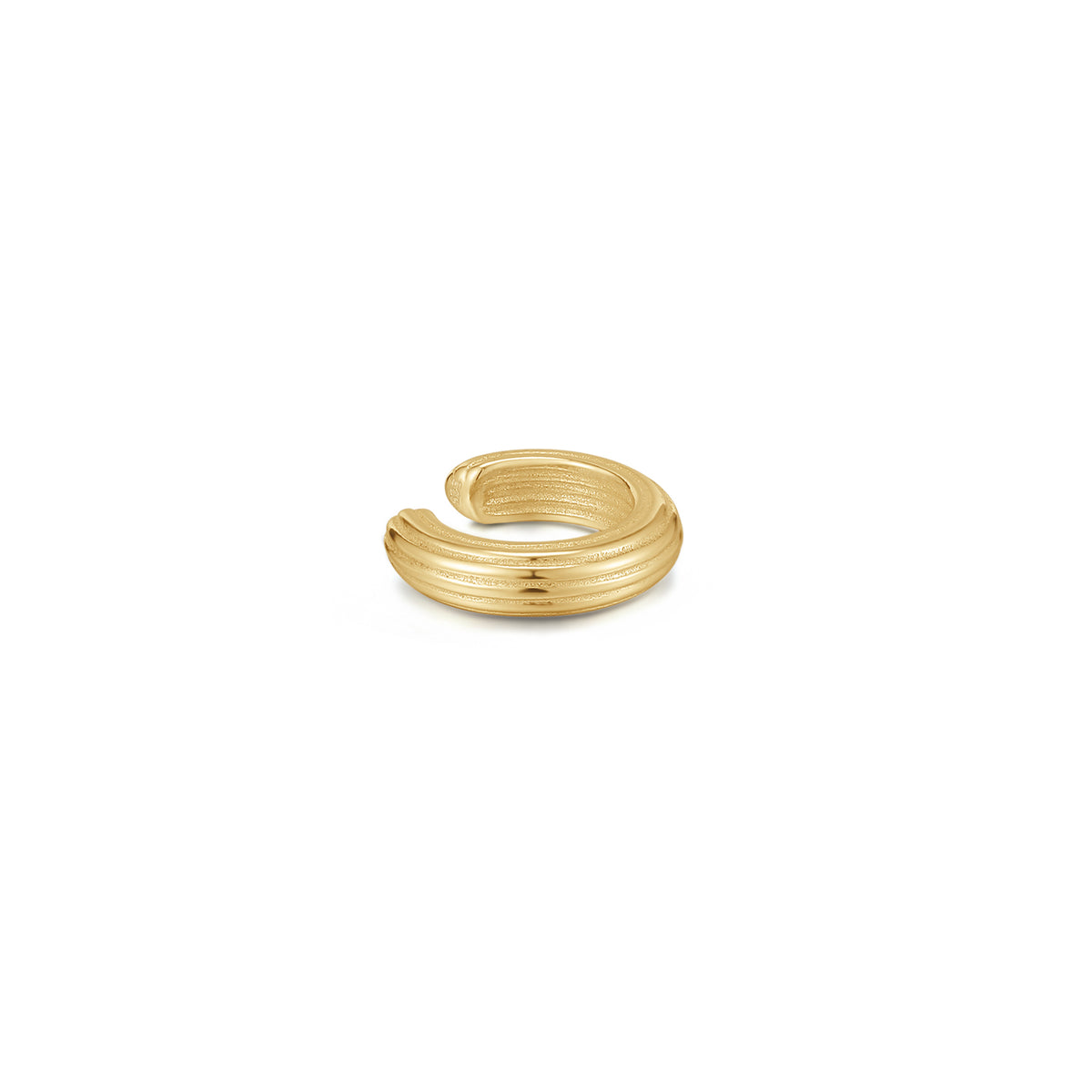 Levana | Alectrona Earclip | 925 Silver | 14K Gold Plated