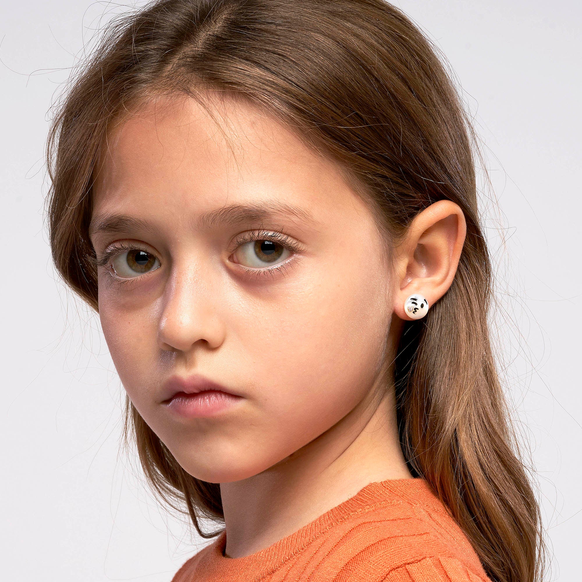 Kids ruby outlet earrings