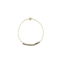 Argentum Tantum Bracelet - Pyrite - Gold Plated Silver - Spirito Rosa | Βραβευμένα Κοσμήματα σε Απίστευτες Τιμές