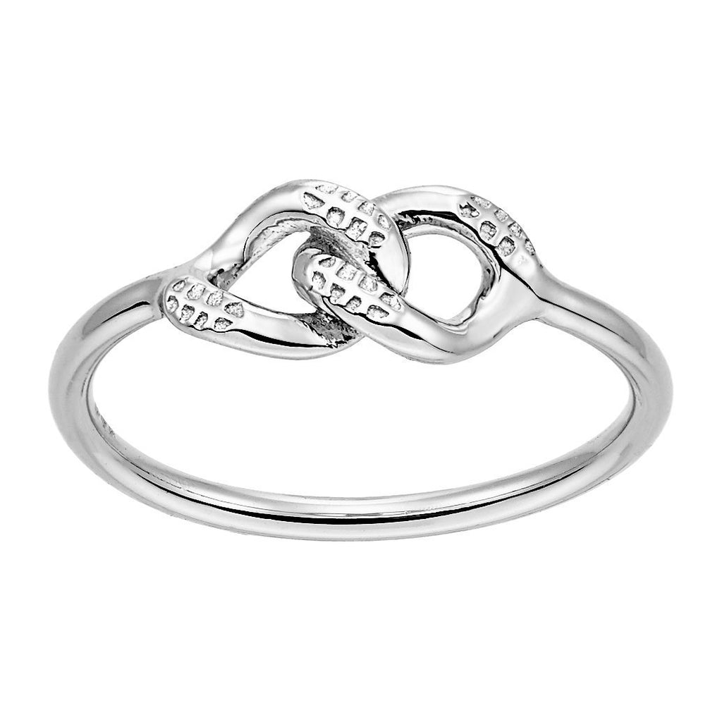 Bellona | Bond Ring | 925 Silver | White Rhodium Plated - Spirito Rosa | Βραβευμένα Κοσμήματα σε Απίστευτες Τιμές
